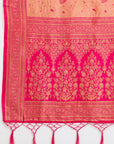 Sarika - Peach & Rani Pink