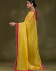 Gayatri - Yellow & Maroon