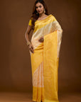 Manjari - Yellow & Cream
