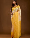 Manjari - Yellow & Cream