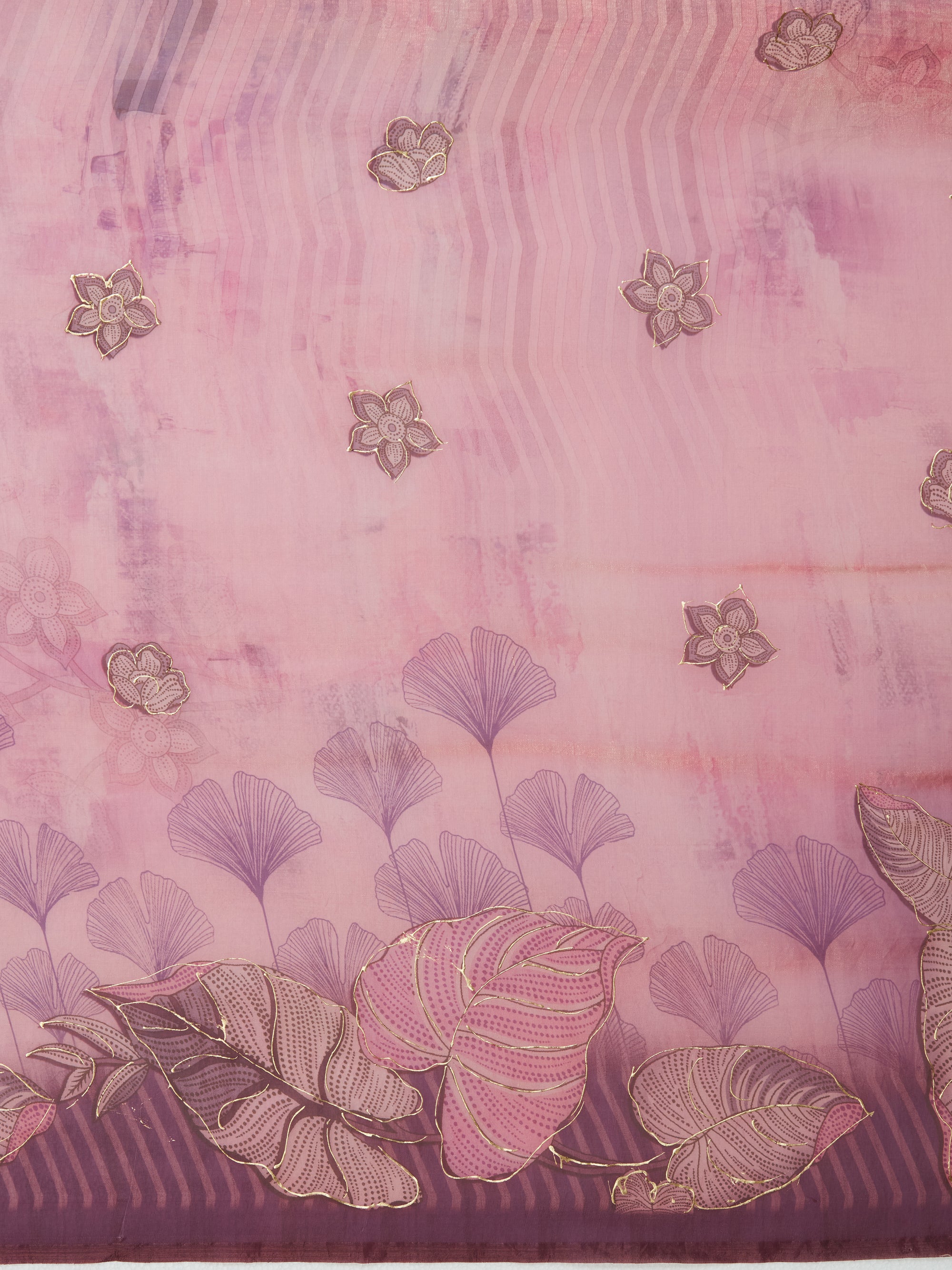 Unfurling Beauties - Mauve Gold