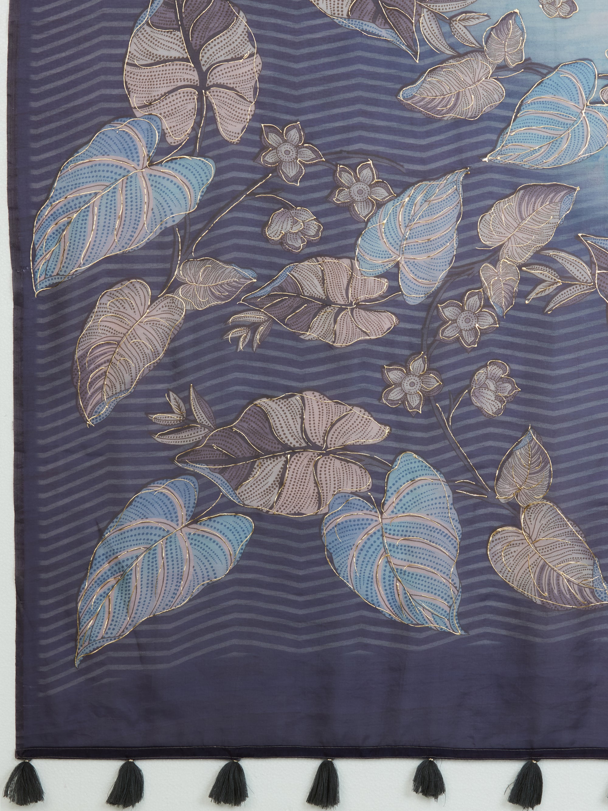 Unfurling Beauties - Blue Gold
