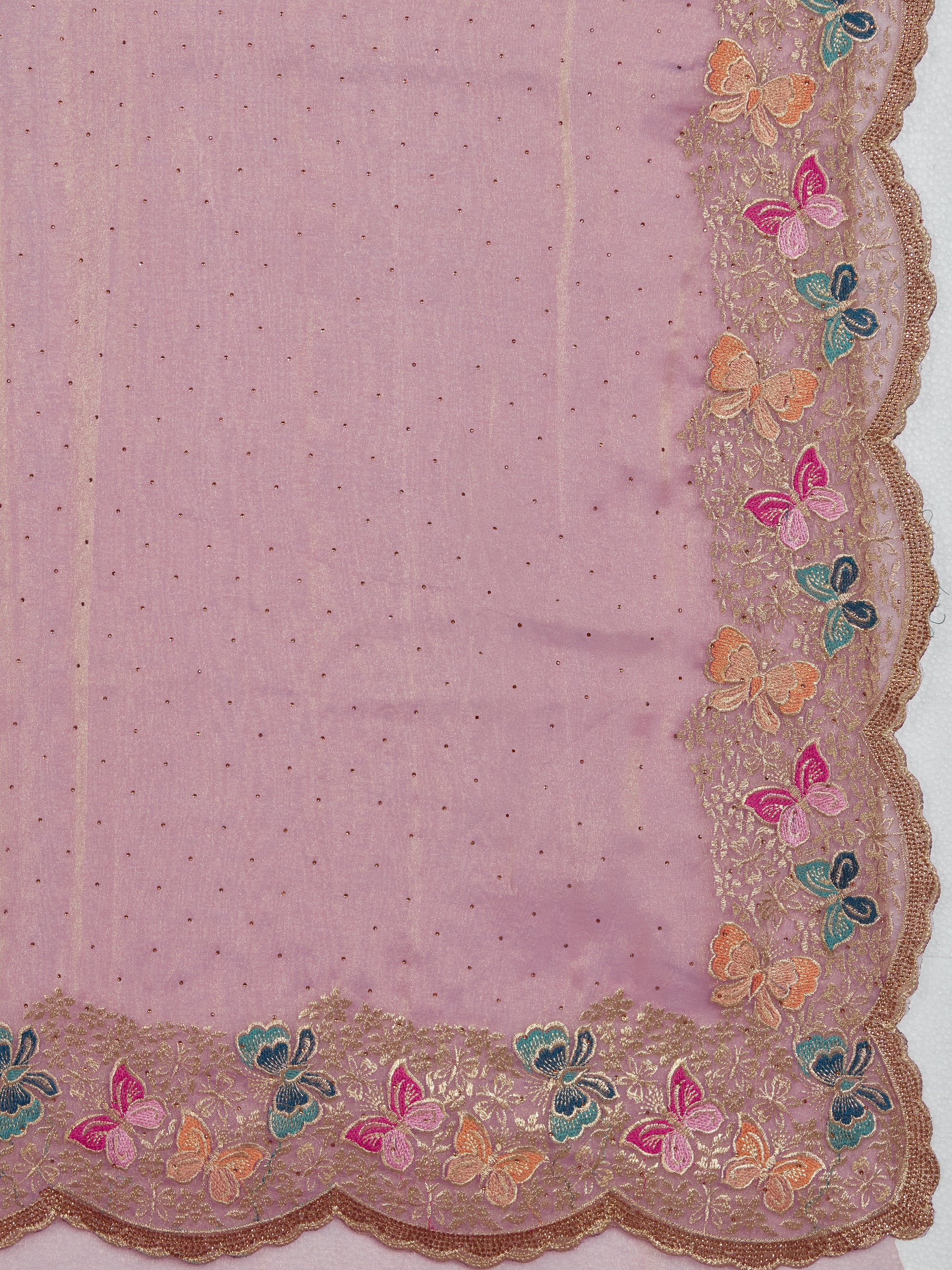 Whimsical Butterflies - Violet Gold