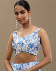 Periwinkle - Cream Blue