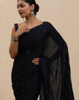 Rose Garden - Navy Blue