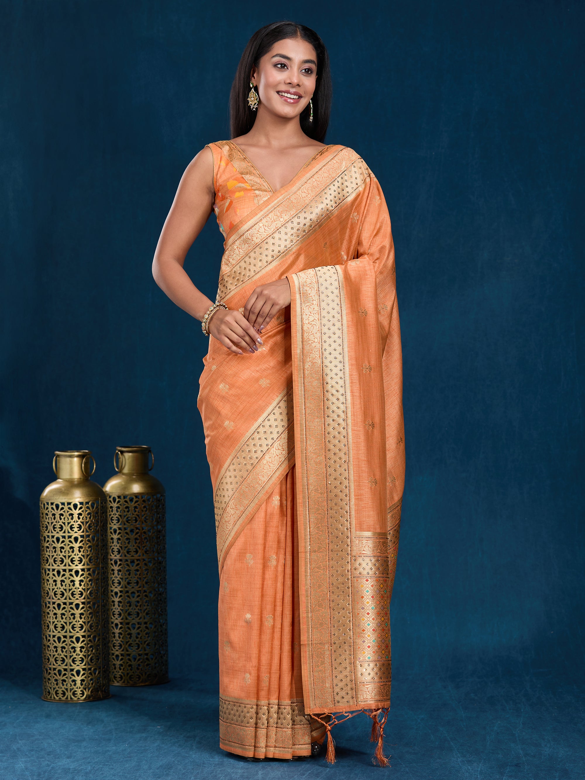 Navrang - Orange & Gold
