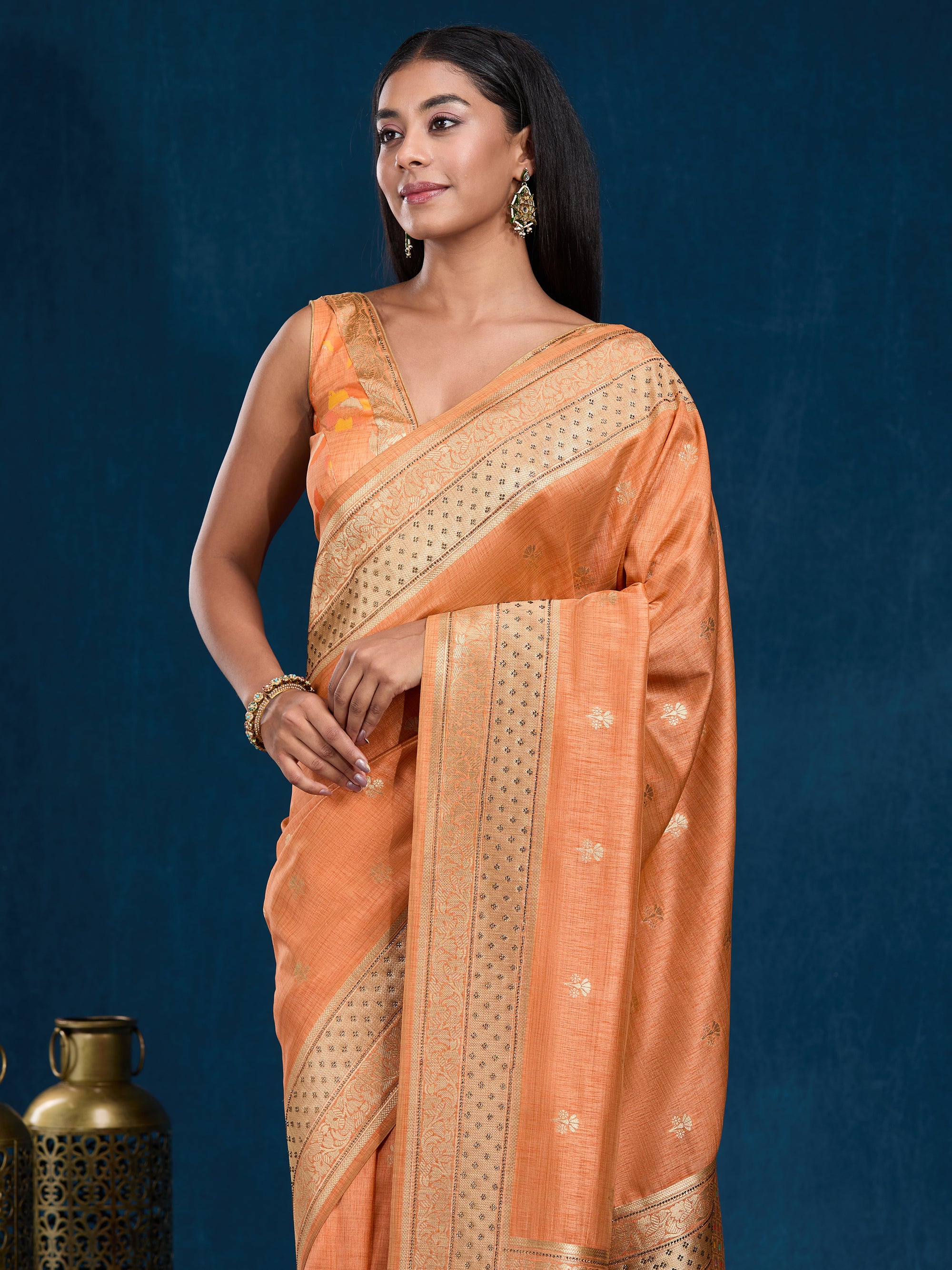 Navrang - Orange & Gold