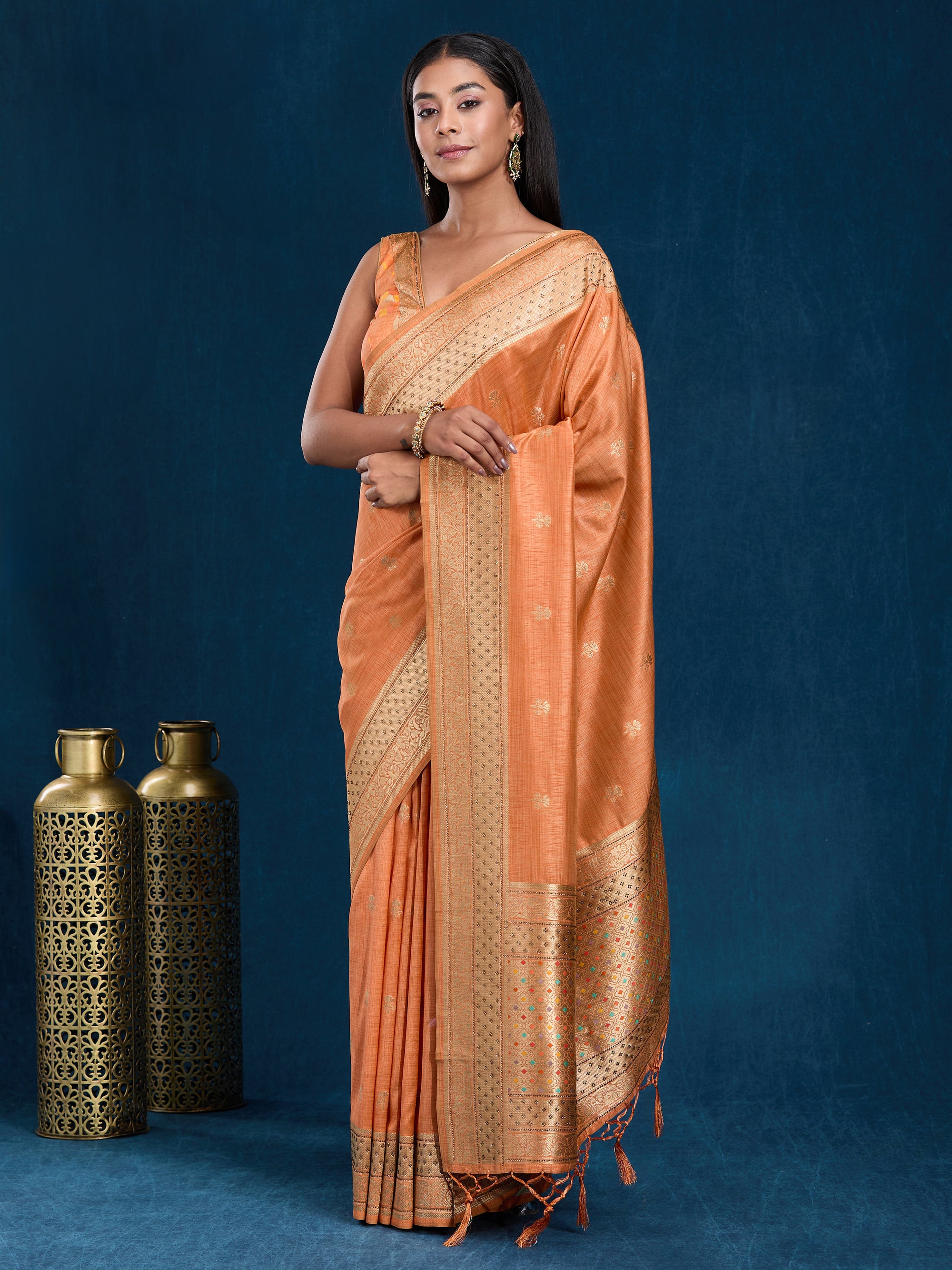 Navrang - Orange & Gold