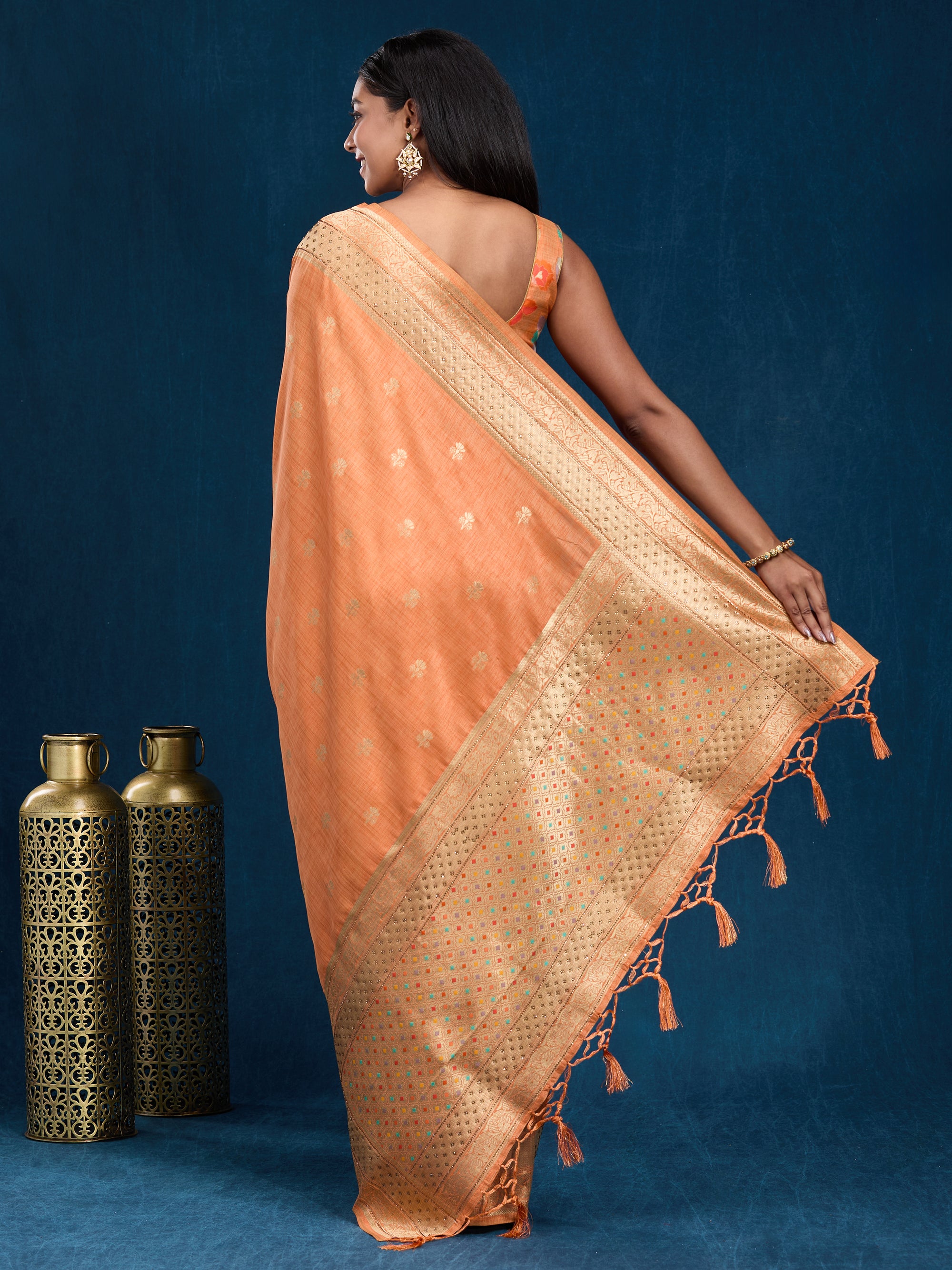 Navrang - Orange & Gold