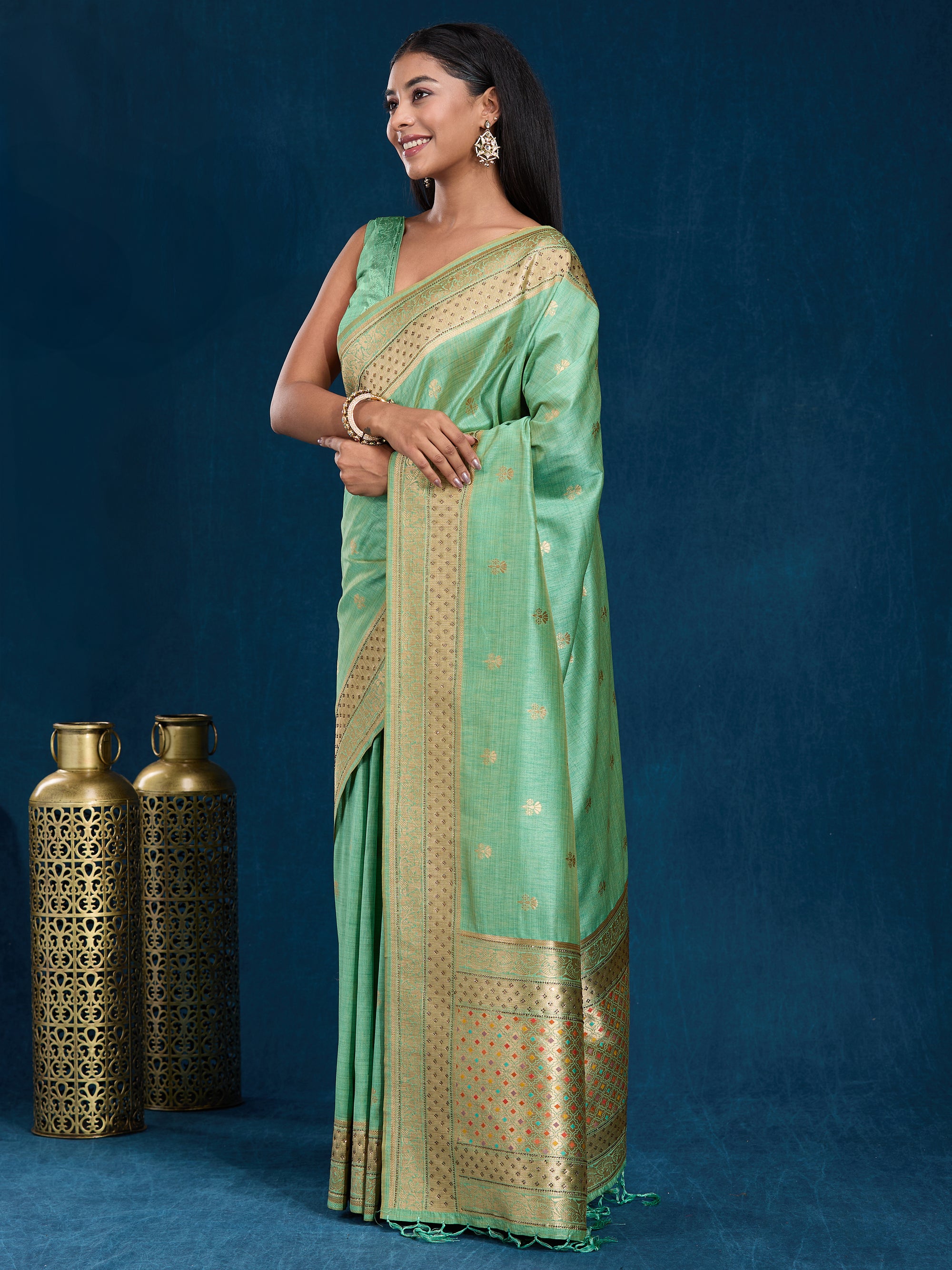 Navrang - Mint Green