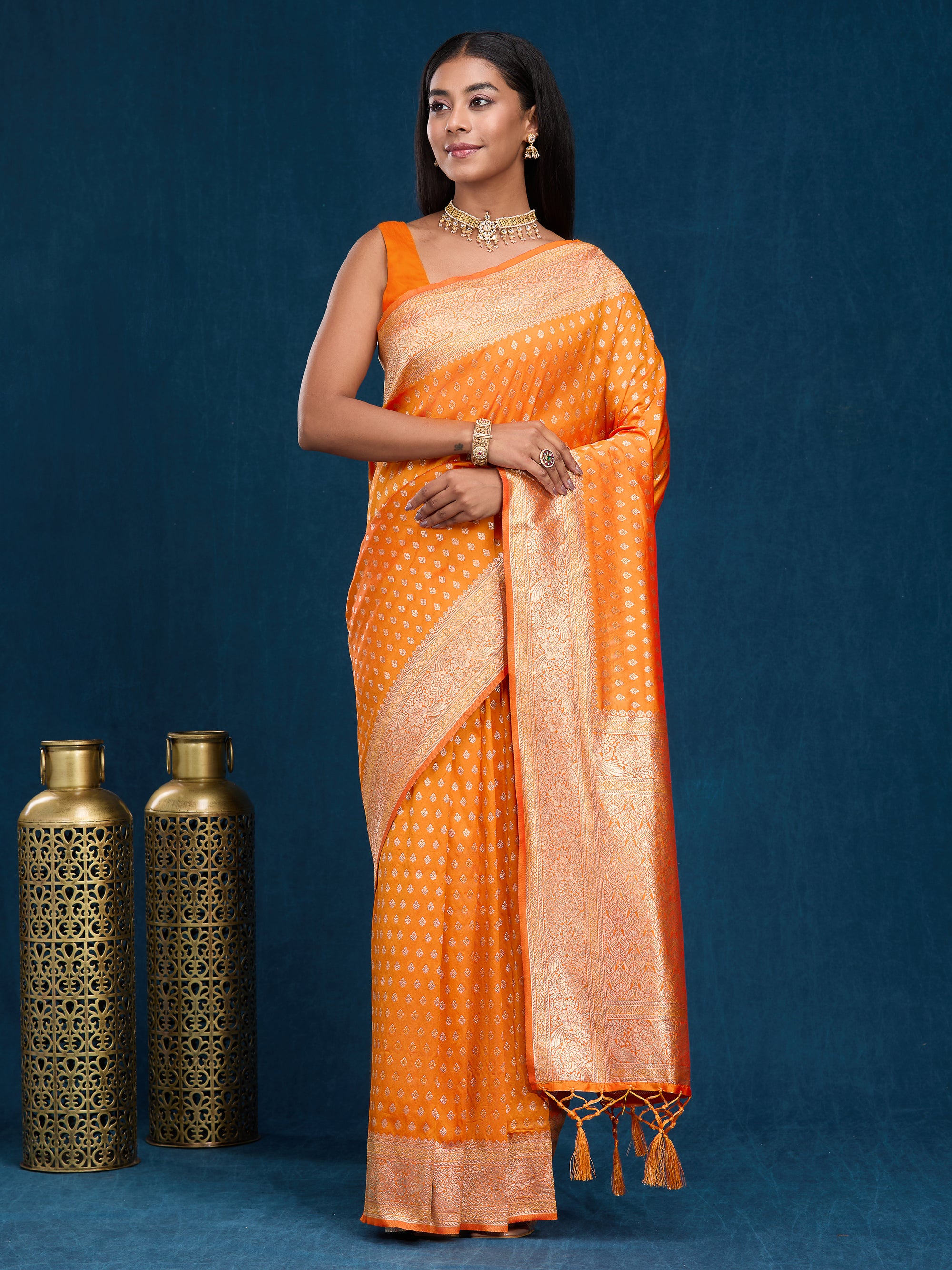 Saavan - Marigold Orange
