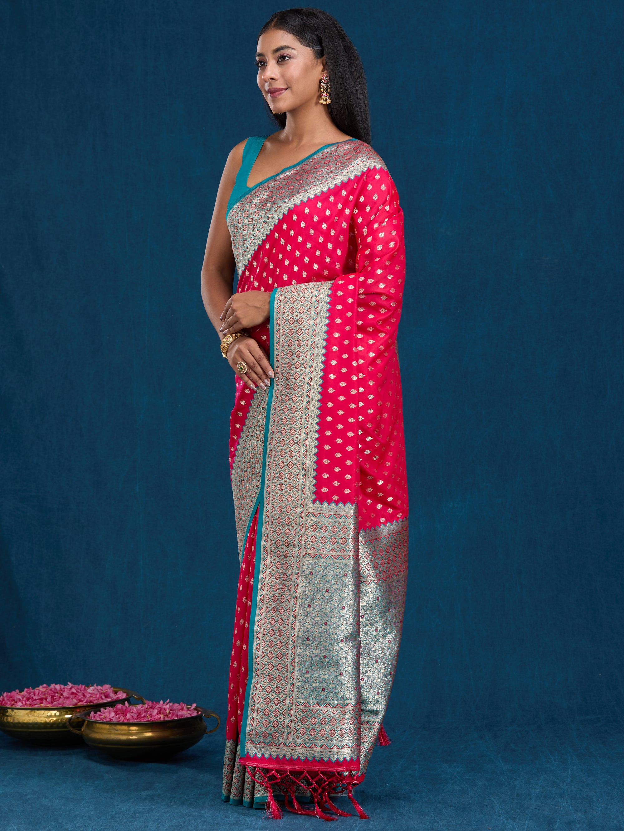 Aarzoo - Pink & Teal