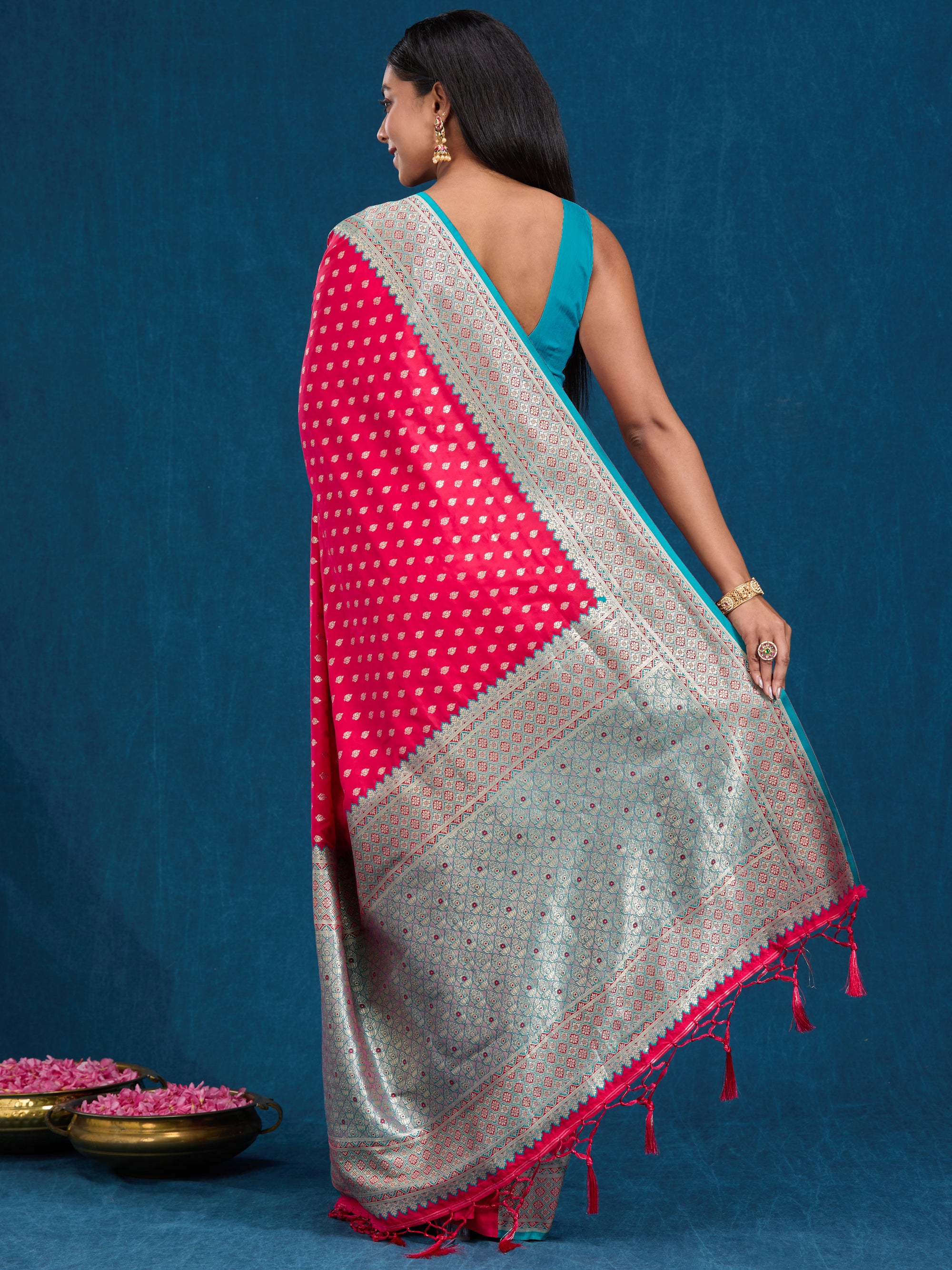 Aarzoo - Pink & Teal