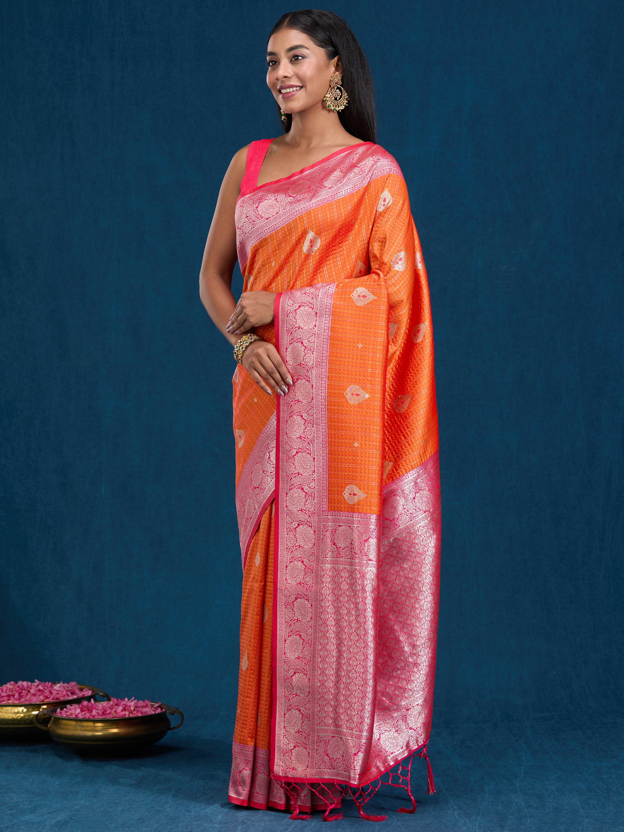 Twisha - Orange & Pink