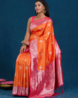 Twisha - Orange & Pink