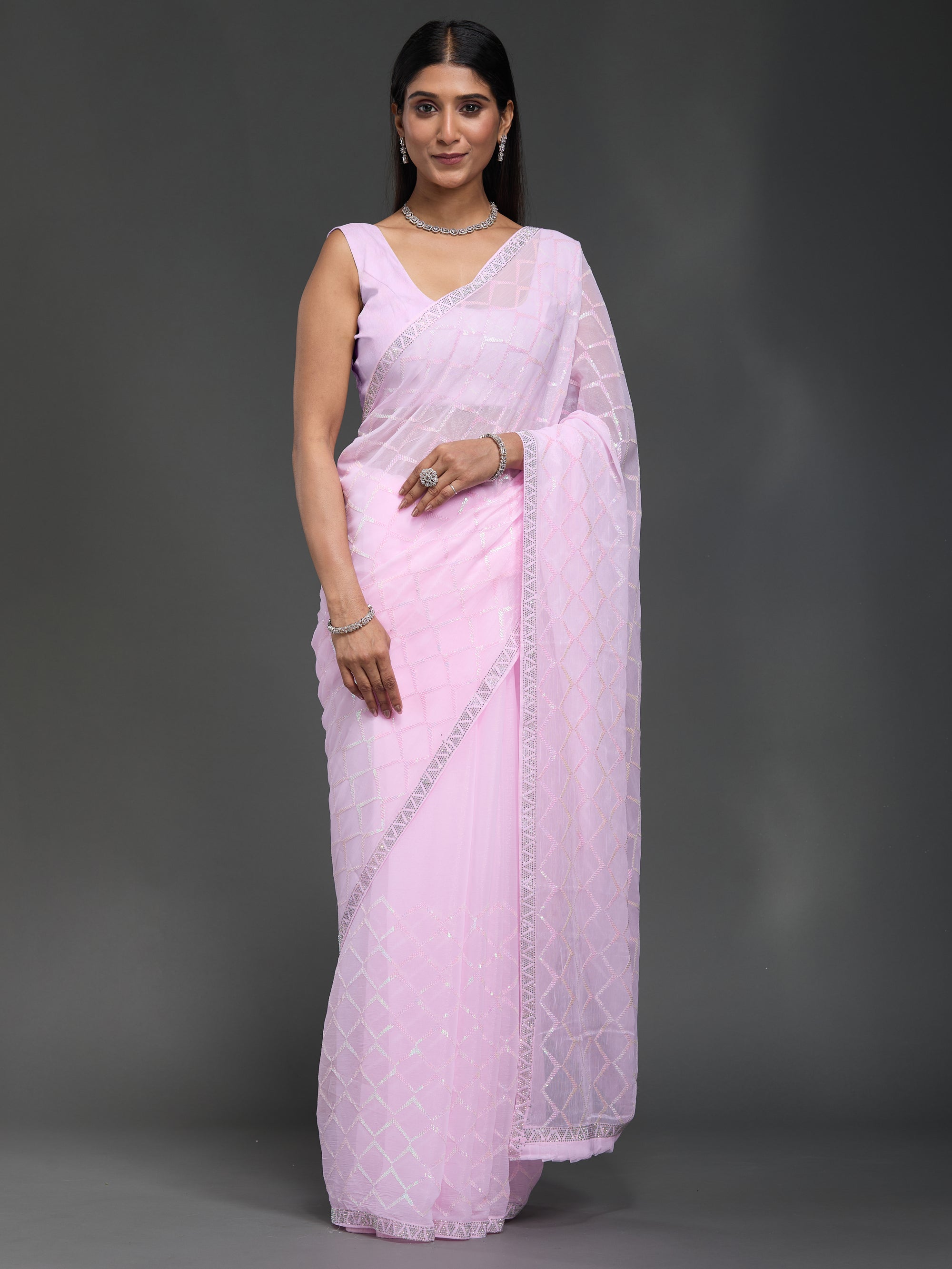 Glittering Diamonds - Baby Pink