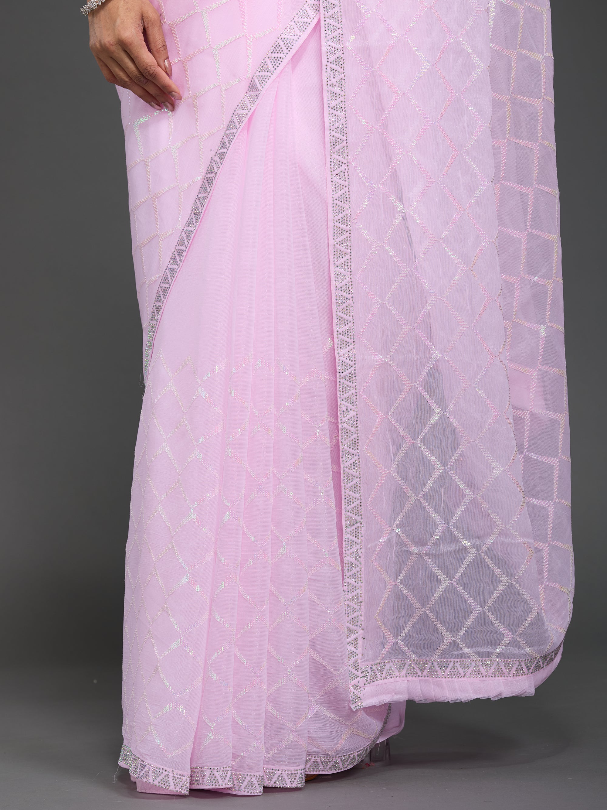 Glittering Diamonds - Baby Pink