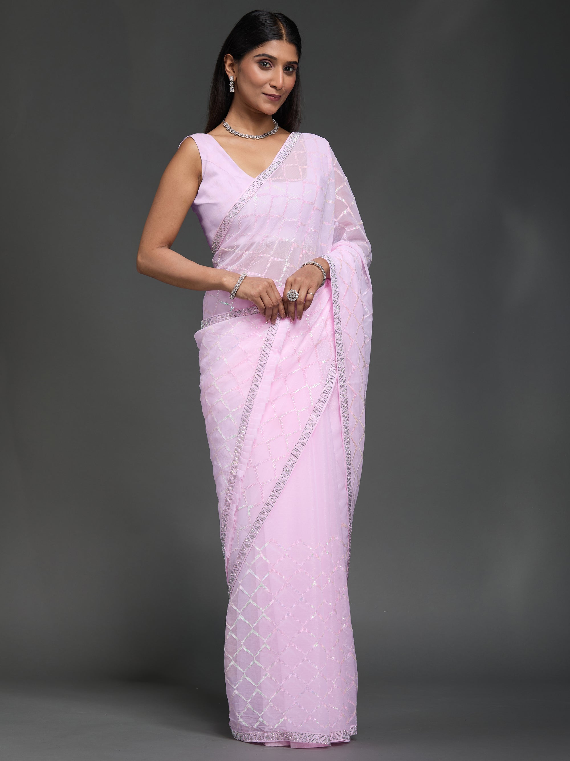 Glittering Diamonds - Baby Pink