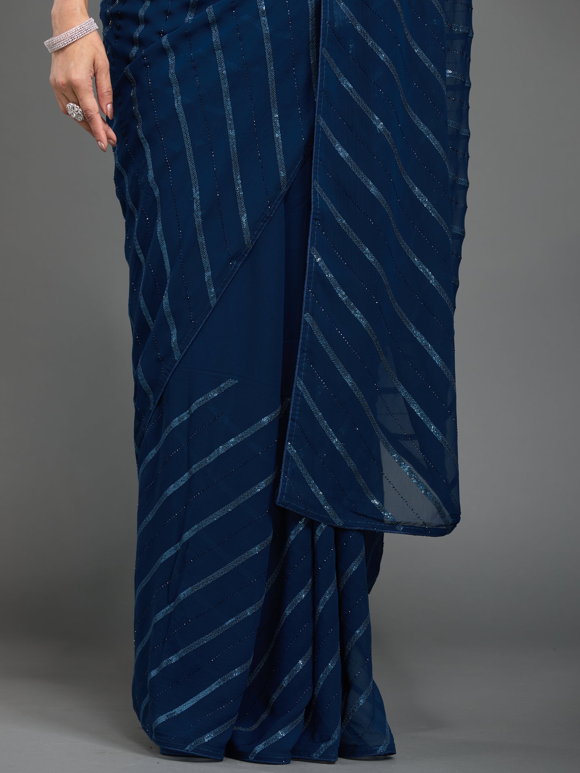 Joyous Roads - Navy Blue
