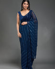 Joyous Roads - Navy Blue