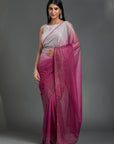 Shooting Stars - Pink Grey Ombre