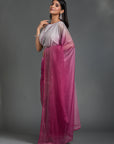 Shooting Stars - Pink Grey Ombre