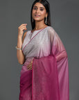 Shooting Stars - Pink Grey Ombre