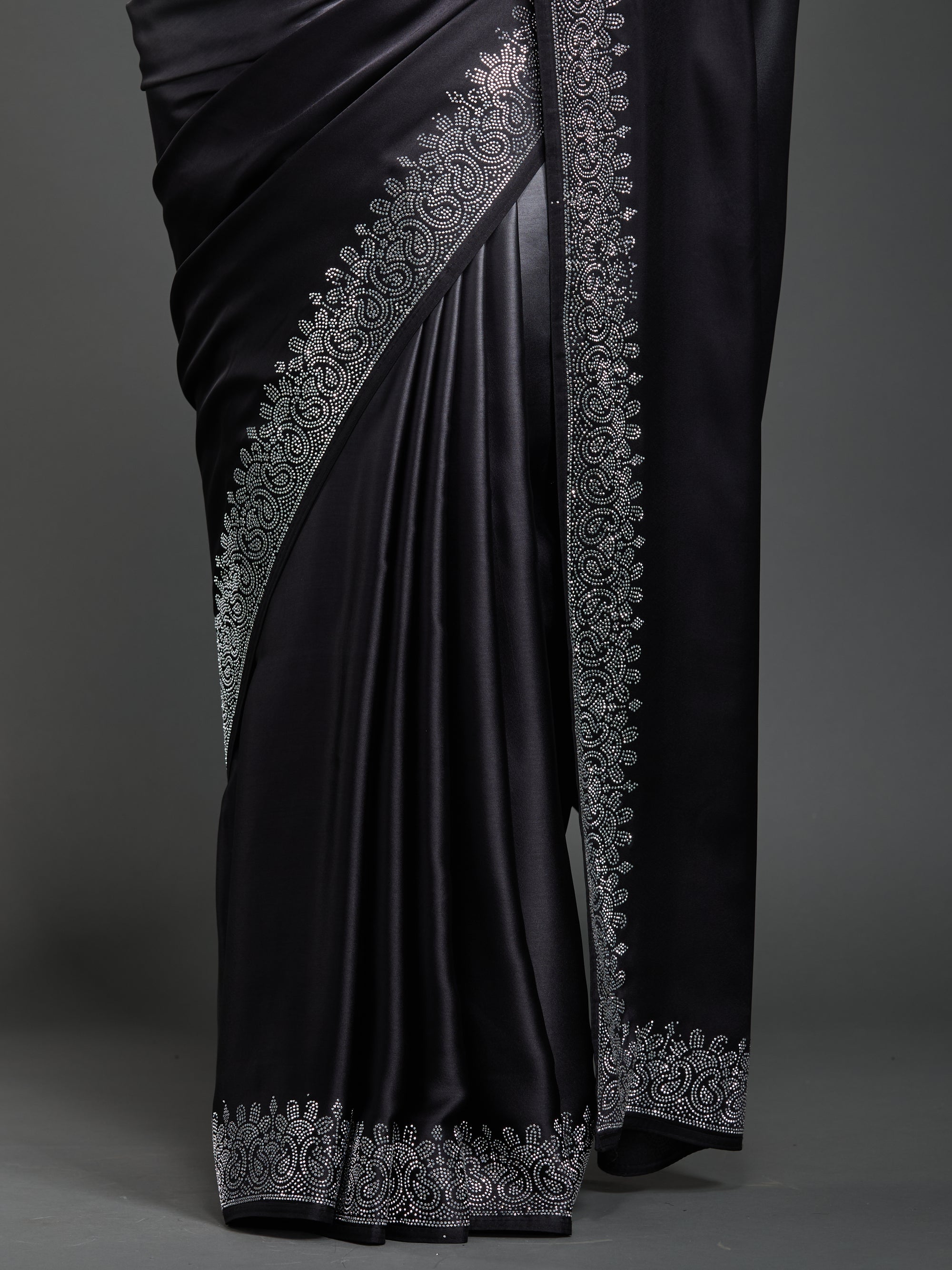 Starry Brilliance - Grey Black Ombre