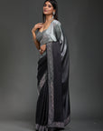 Starry Brilliance - Grey Black Ombre