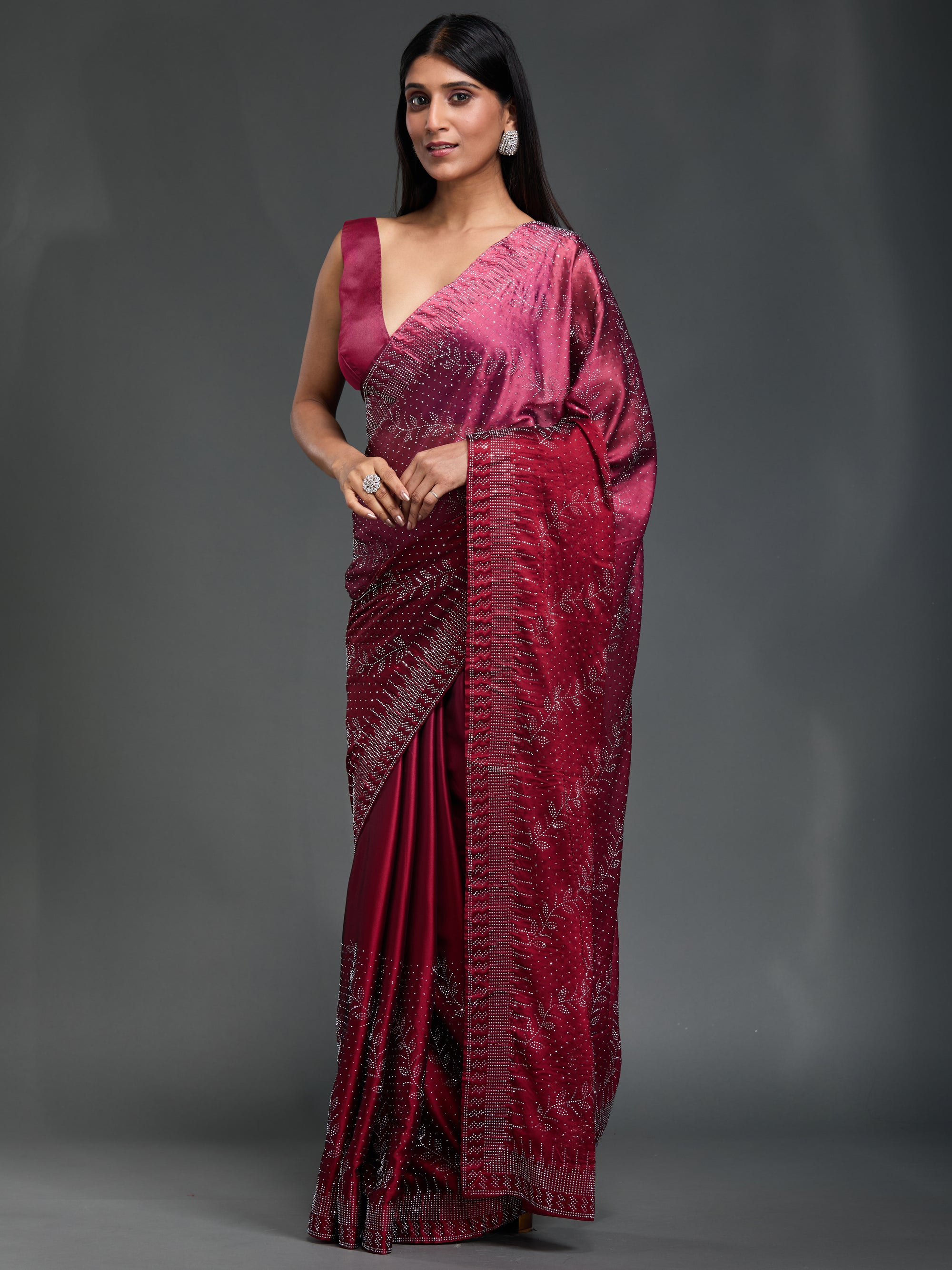 Vineyard - Maroon Ombre