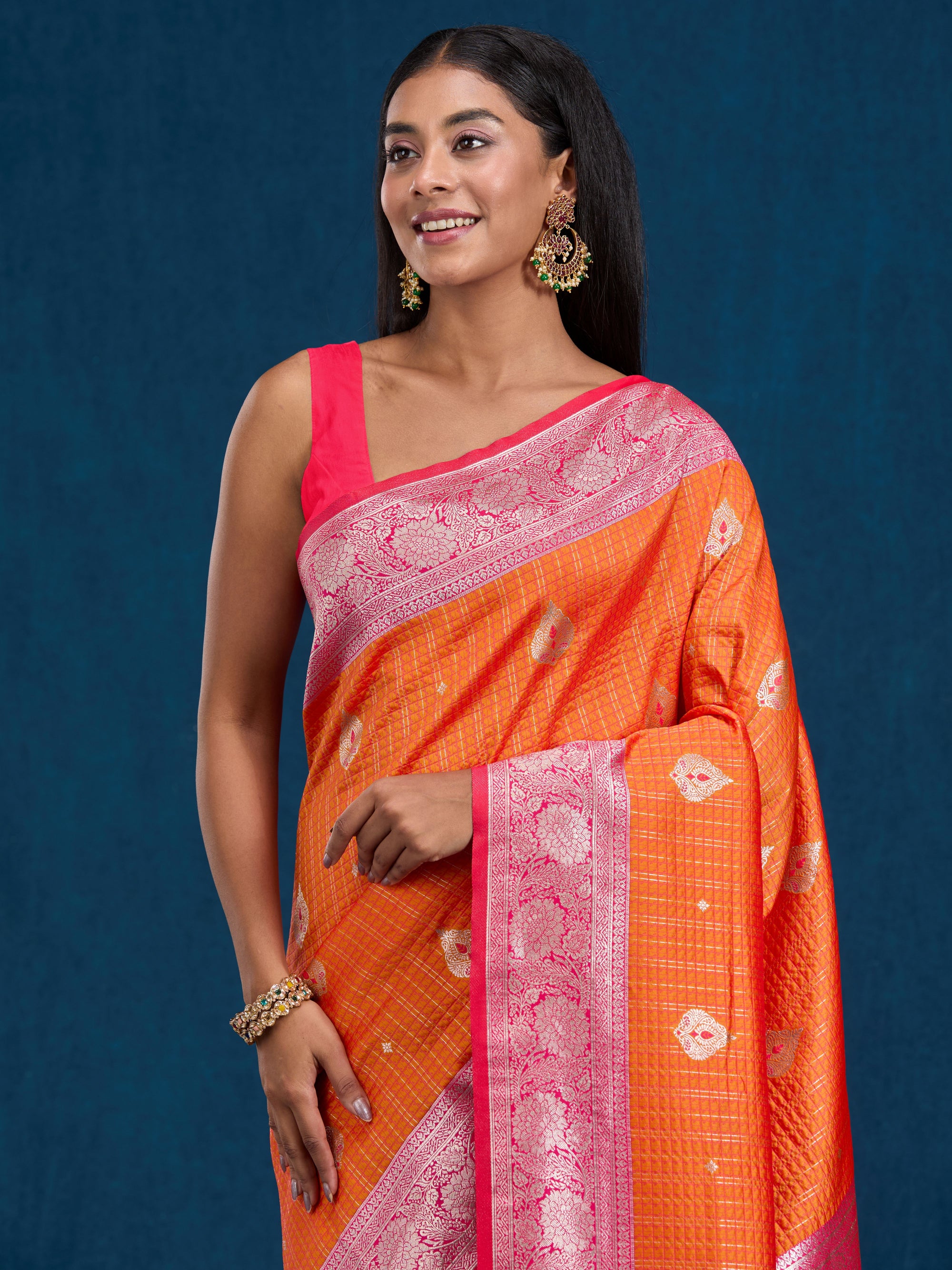 Twisha - Orange & Pink