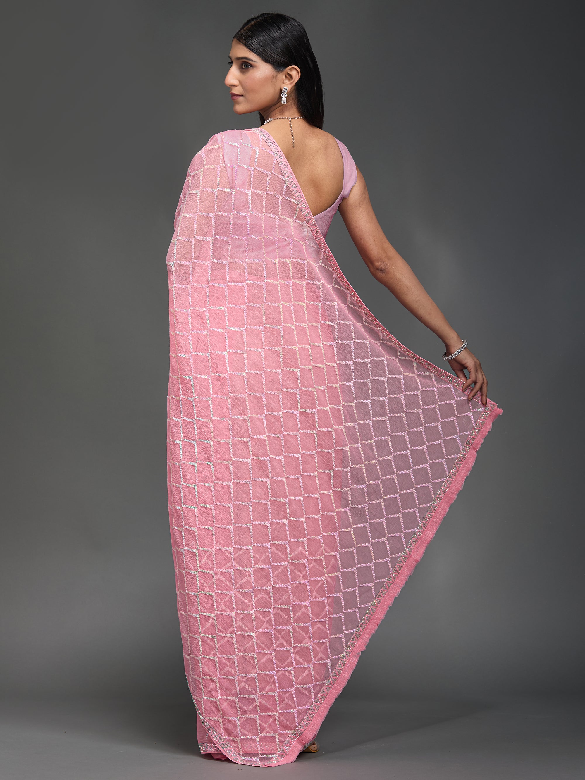 Glittering Diamonds - Blush Pink