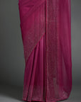 Shooting Stars - Pink Grey Ombre