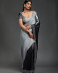 Starry Brilliance - Grey Black Ombre