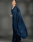 Queen's Gambit - Navy Blue