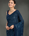 Queen's Gambit - Navy Blue