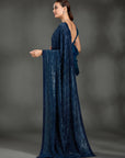Queen's Gambit - Navy Blue