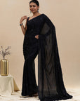 Rose Garden - Navy Blue