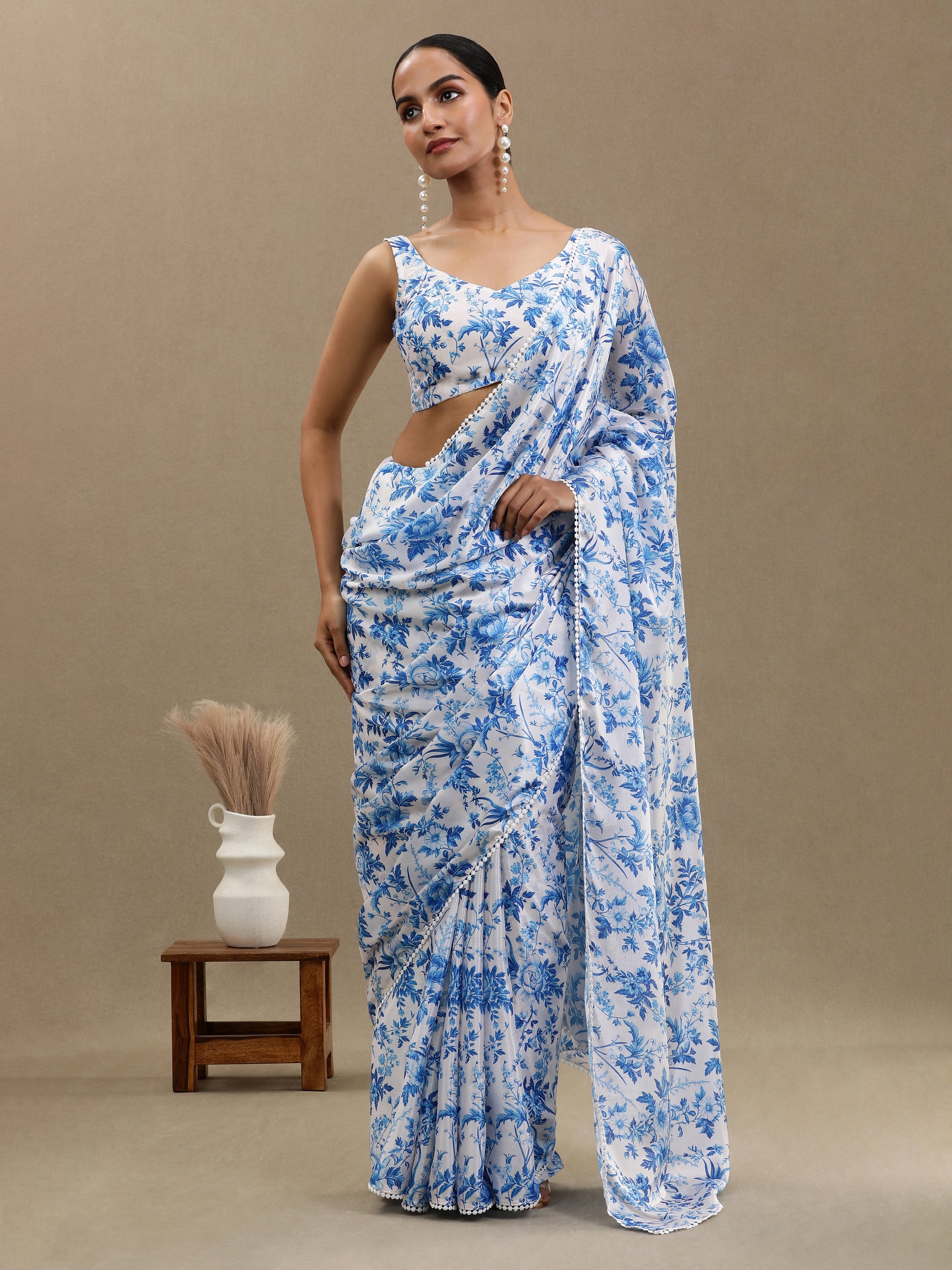 Periwinkle - Cream Blue