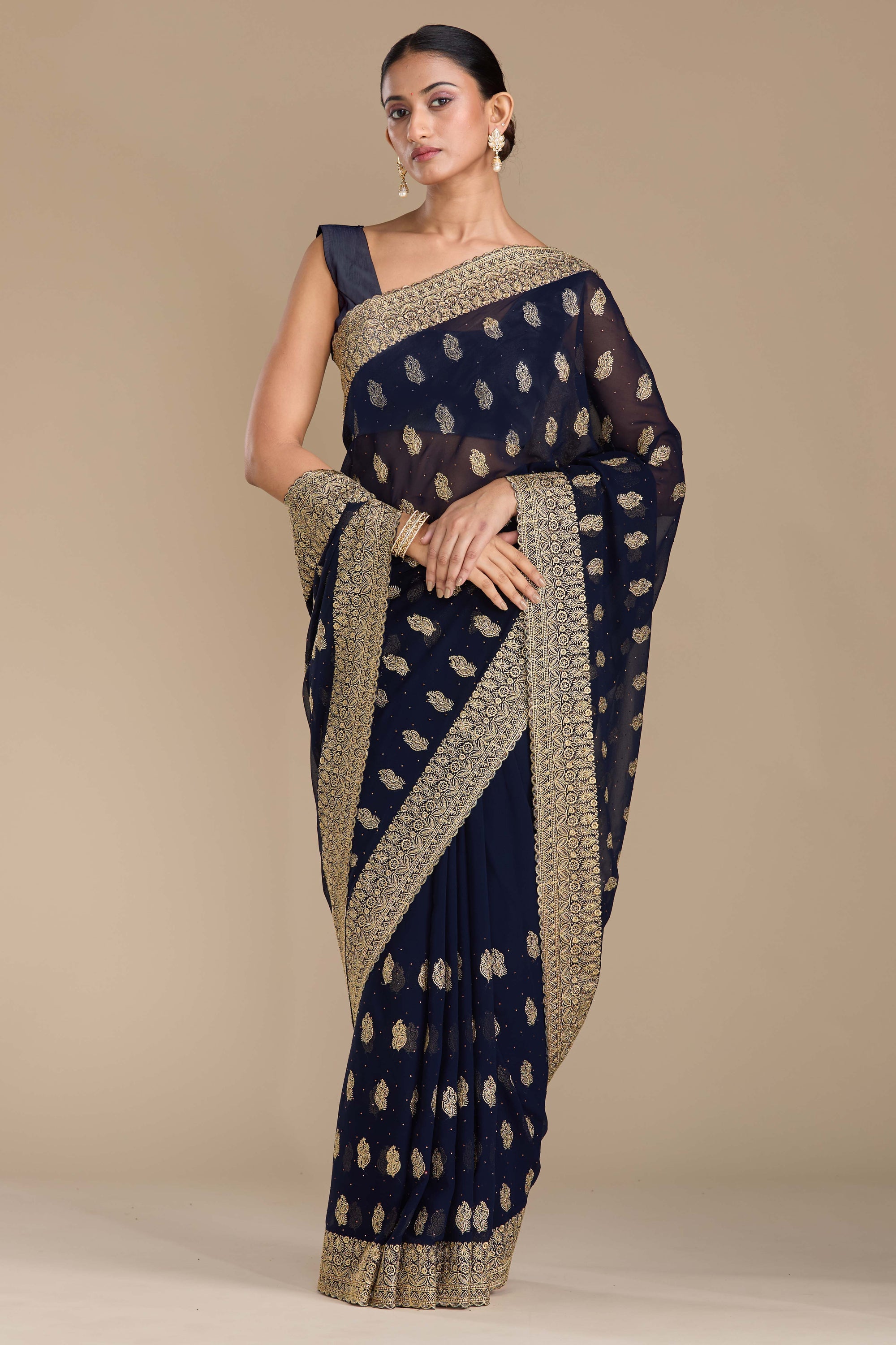 Prisha - Navy Blue