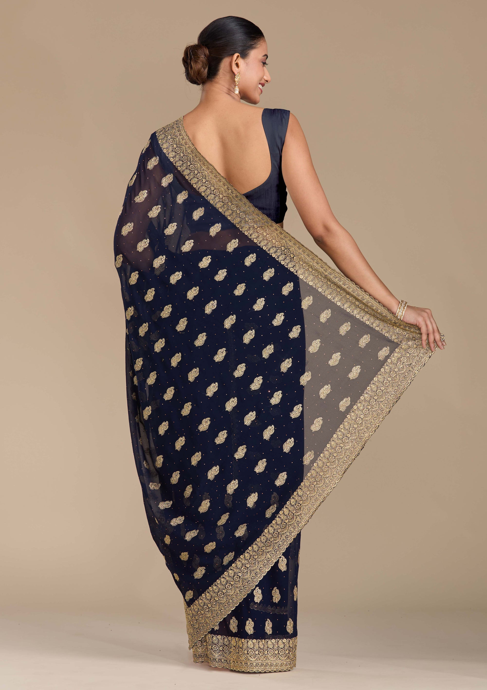 Prisha - Navy Blue
