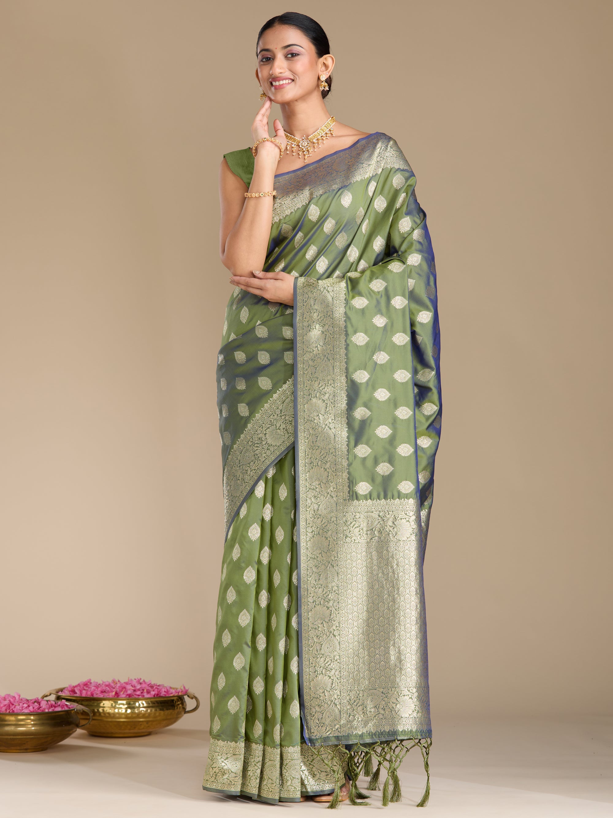 Ishani - Mehendi Green