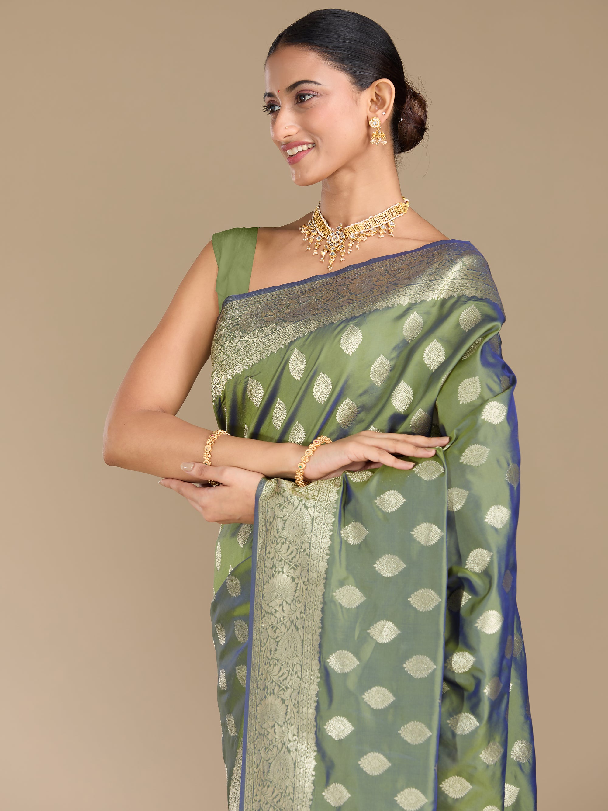 Ishani - Mehendi Green