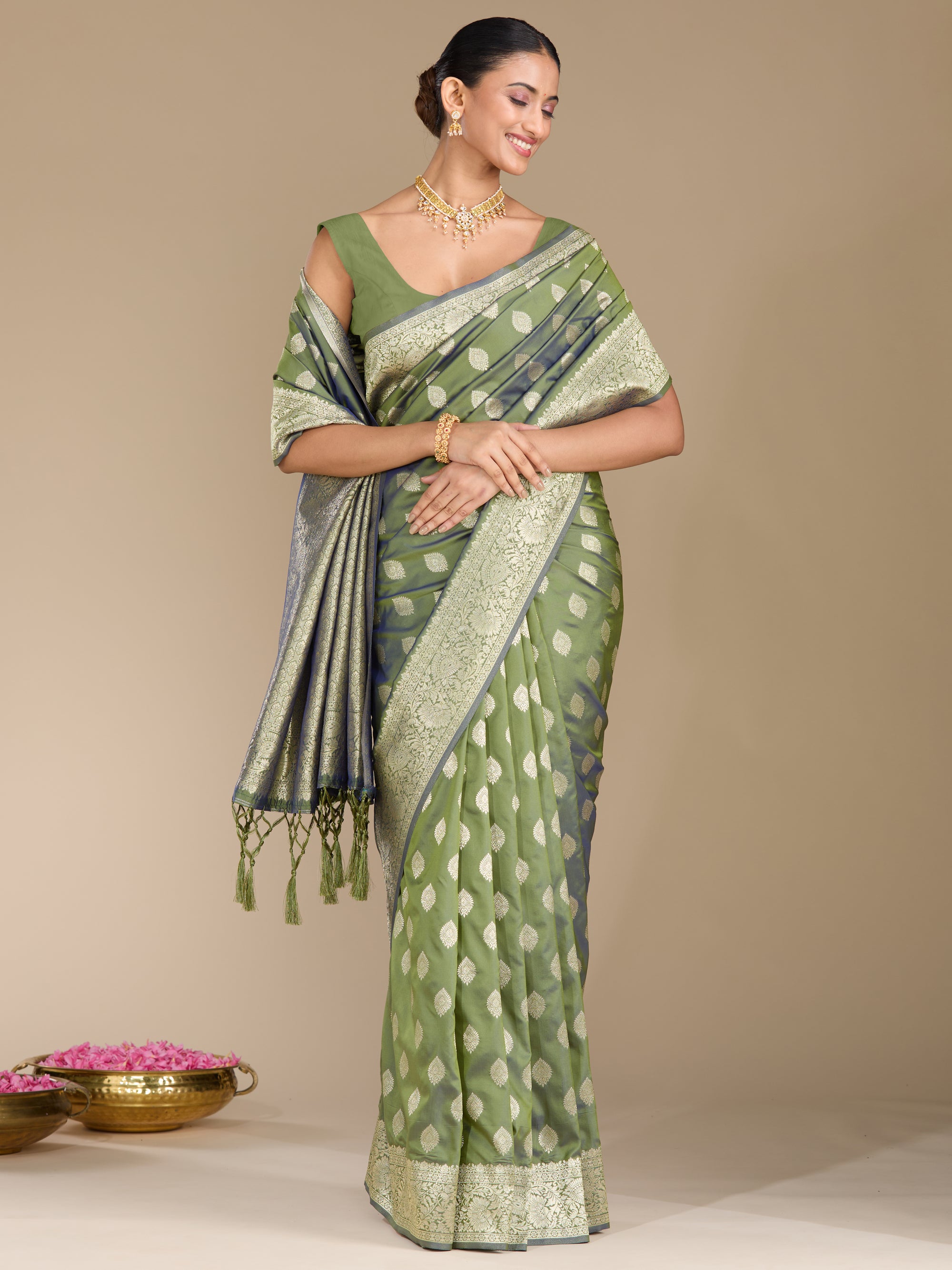 Ishani - Mehendi Green