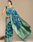 Yogita - Blue & Teal