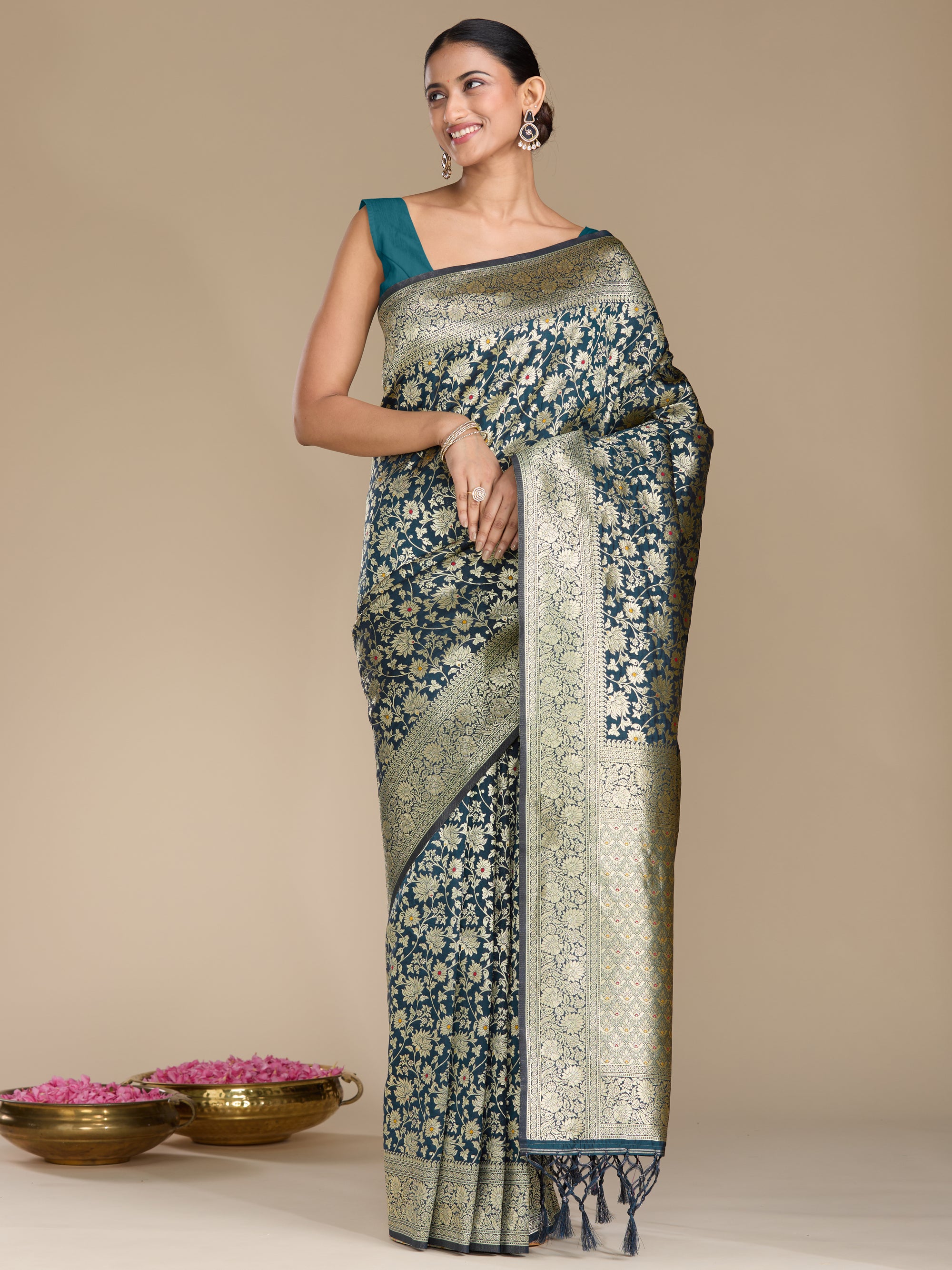 Upavana - Peacock Blue