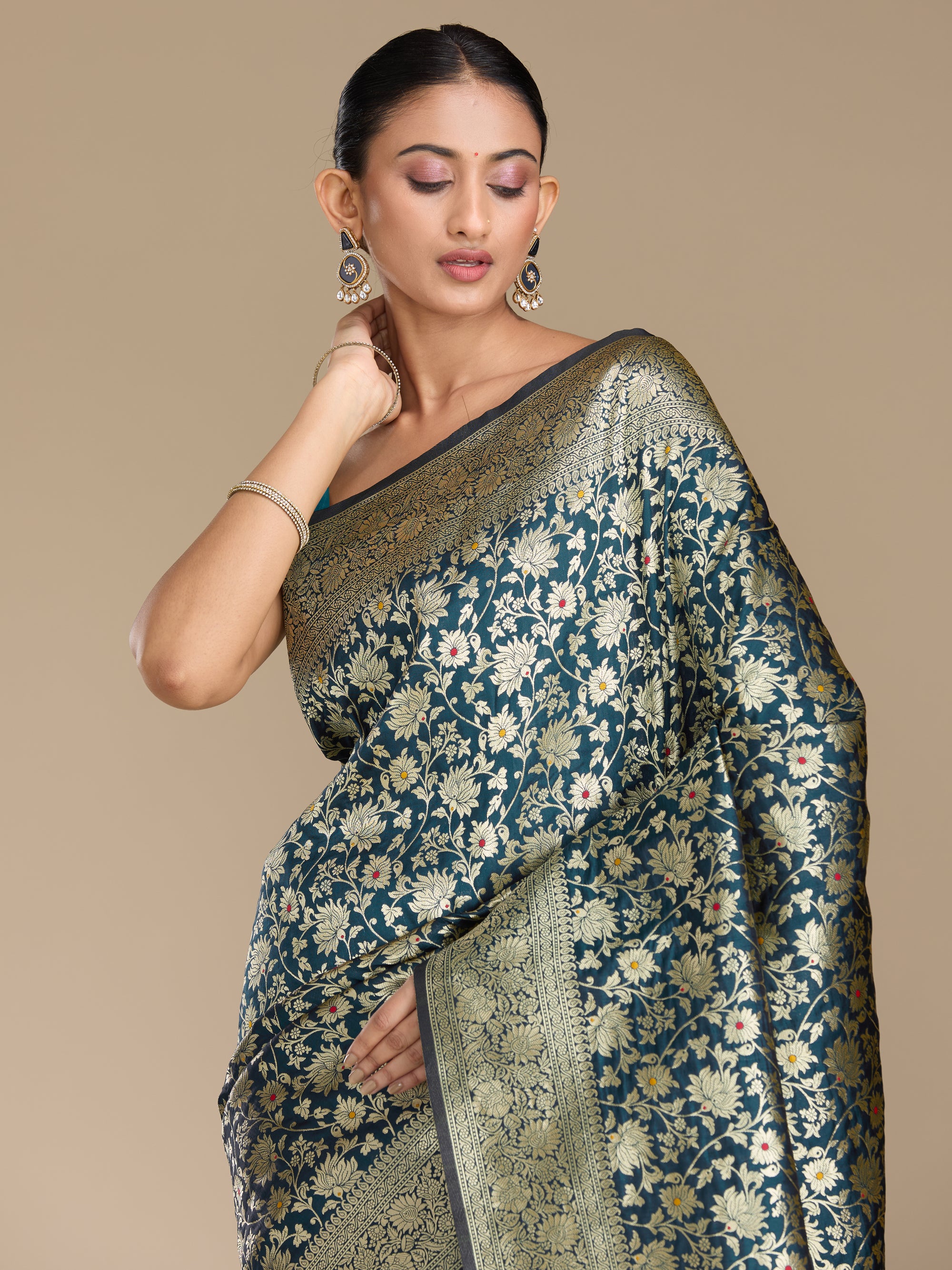 Upavana - Peacock Blue