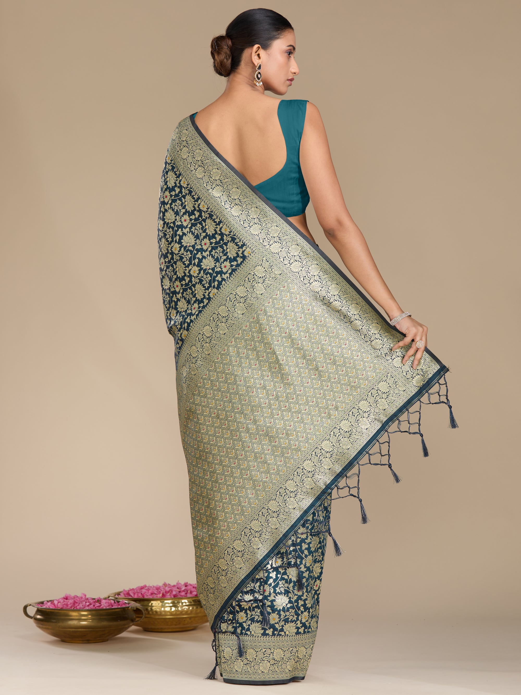 Upavana - Peacock Blue