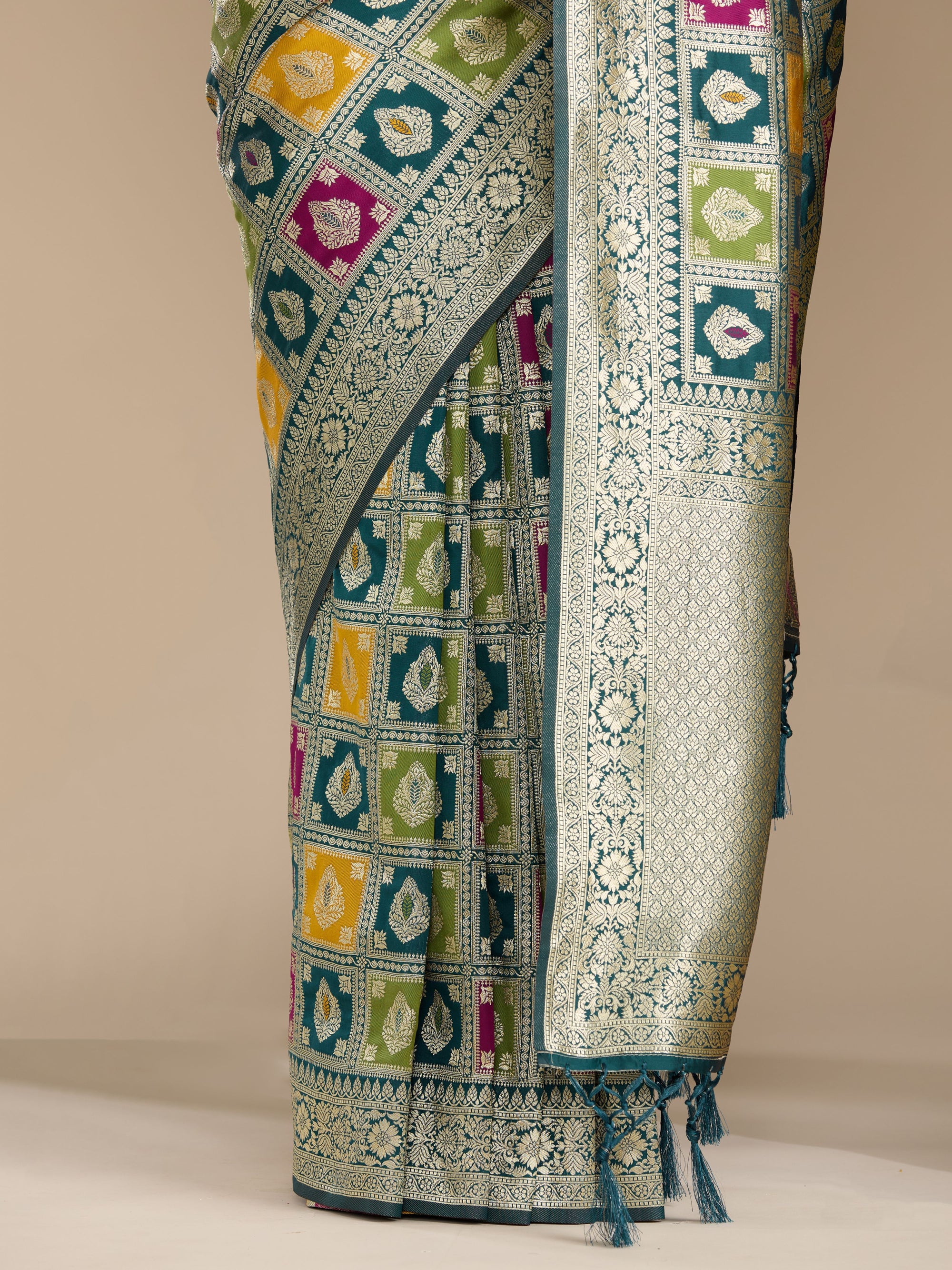 Ananya - Peacock Blue