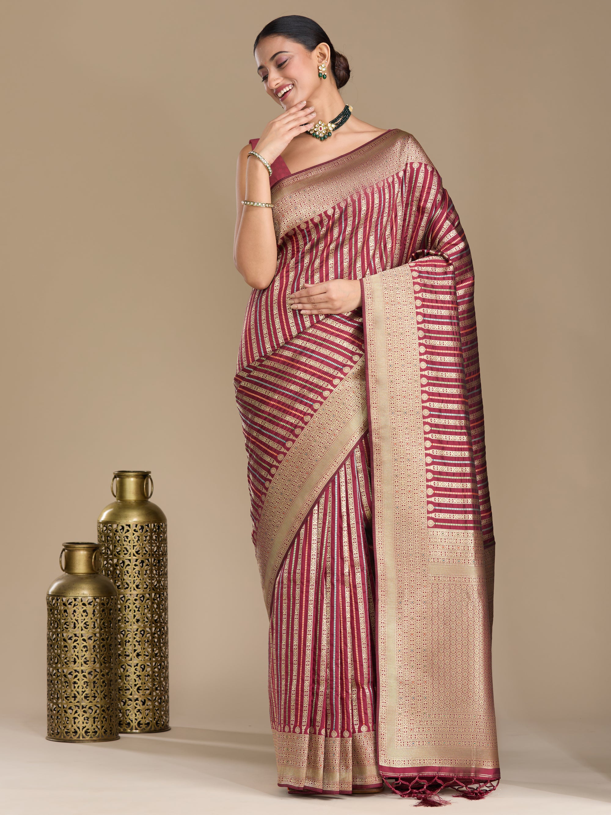 Anandita - Brick Red